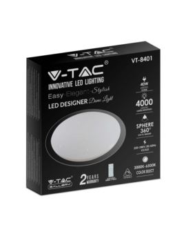 Plafon V-TAC SKU2114741 VT-8401 3000K-6500K 40W 28