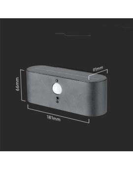 Kinkiet V-TAC SKU23017 VT-1148 3000K 0,8W 100lm
