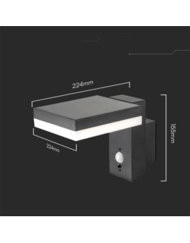 Kinkiet V-TAC SKU10402 VT-1147 3000K 5,5W 220lm