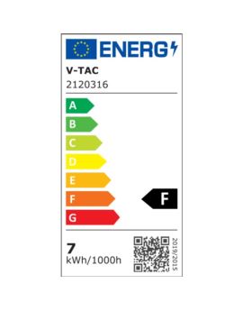 Słupek V-TAC SKU2120316 VT-907 3000K 7W 600lm