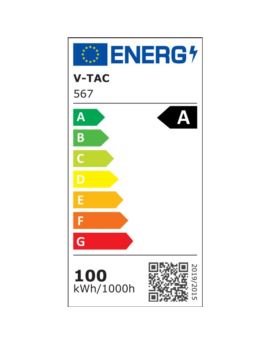 Oprawa V-TAC SKU567 VT-9-102 6400K 100W 18000lm