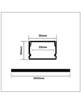 Profil V-TAC SKU3371 VT-8118