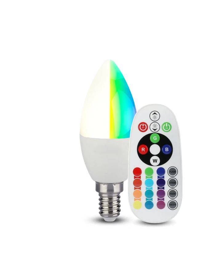 Żarówka V-TAC SKU2771 VT-2214 6400K+RGB 3,5W 320lm