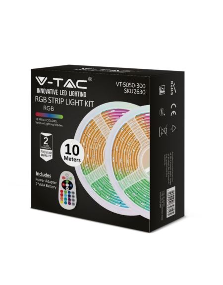 Taśma V-TAC SKU2630 VT-5050 300 RGB 4,8W 500lm