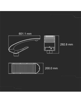 Oprawa V-TAC SKU5505 VT-130W 4000K 20W 2000lm