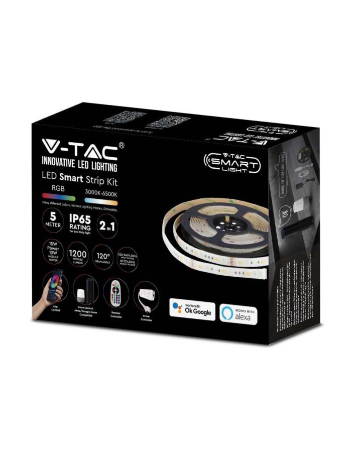 Taśma V-TAC SKU2910 VT-5050 90-EU RGB+CCT 13W