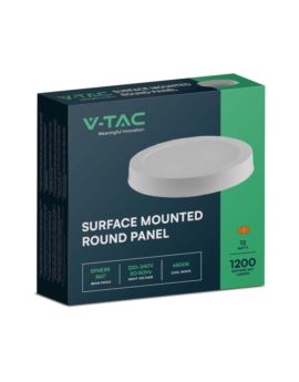 Panel V-TAC SKU7873 VT-60012 3000K 12W 1200lm
