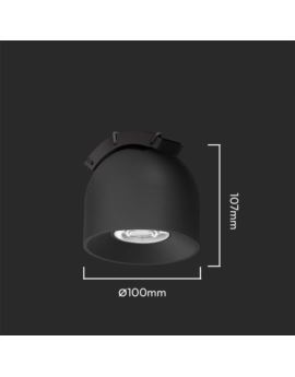 Oprawa V-TAC SKU23104 VT-41012 3000K 12W 800lm