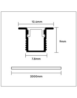 Profil V-TAC SKU2904 VT-8137