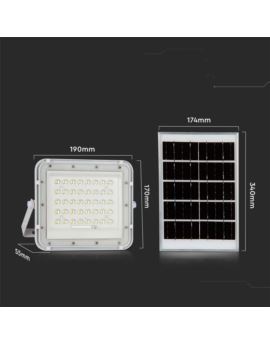 Projektor V-TAC SKU7841 VT-80W-W 6400K 10w 800lm