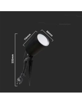 Oprawa V-TAC SKU3014 VT-5167 RGB+3000K-6500K 7W 52