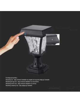 Słupek V-TAC SKU2890 VT-983 3000K-4500K-6000K 2W 1