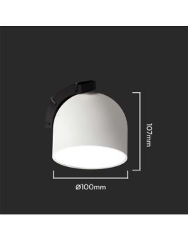 Oprawa V-TAC SKU23107 VT-41112 3000K 12W 800lm