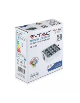 Oprawa V-TAC SKU982 VT-2-36 5700K 36W 2880lm
