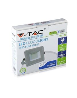 Projektor V-TAC SKU444 VT-20-W 6400K 20W 1600lm