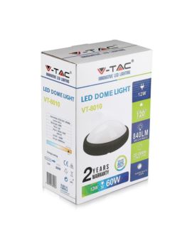 Plafon V-TAC SKU1350 VT-8010-B 3000K 12W 840lm