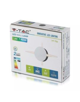 Oprawa V-TAC SKU8213 VT-706 3000K 4W 440lm