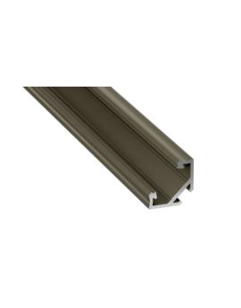 Profil LUMINES Typ C Kątowy 45st/45st inox anodowany 1m