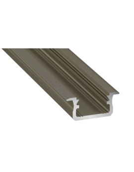 Profil LUMINES Typ B wpuszczany inox anodowany 3m