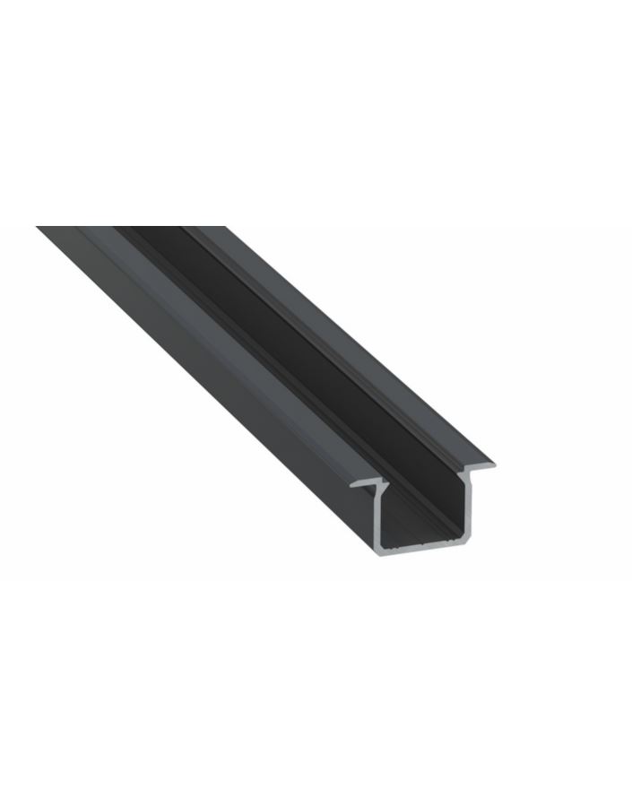Profil LUMINES typ U czarny anodowany 2,02m
