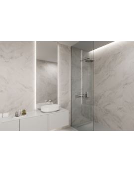 Profil LUMINES Typ D płaski inox anodowany 1m