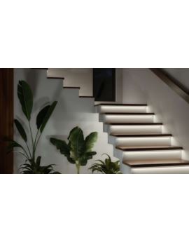 Profil LUMINES Typ H Kątowy 30st/60st inox anodowany 3m