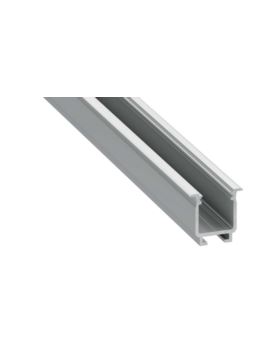 Profil LUMINES typ W Wpuszczany srebrny anodowany 1m