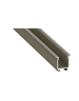 Profil LUMINES typ W Wpuszczany inox anodowany 2,02m