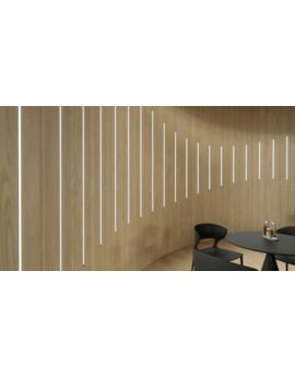 Profil LUMINES typ W Wpuszczany inox anodowany 2,02m