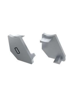 Zaślepka do profili LUMINES H szara prawa