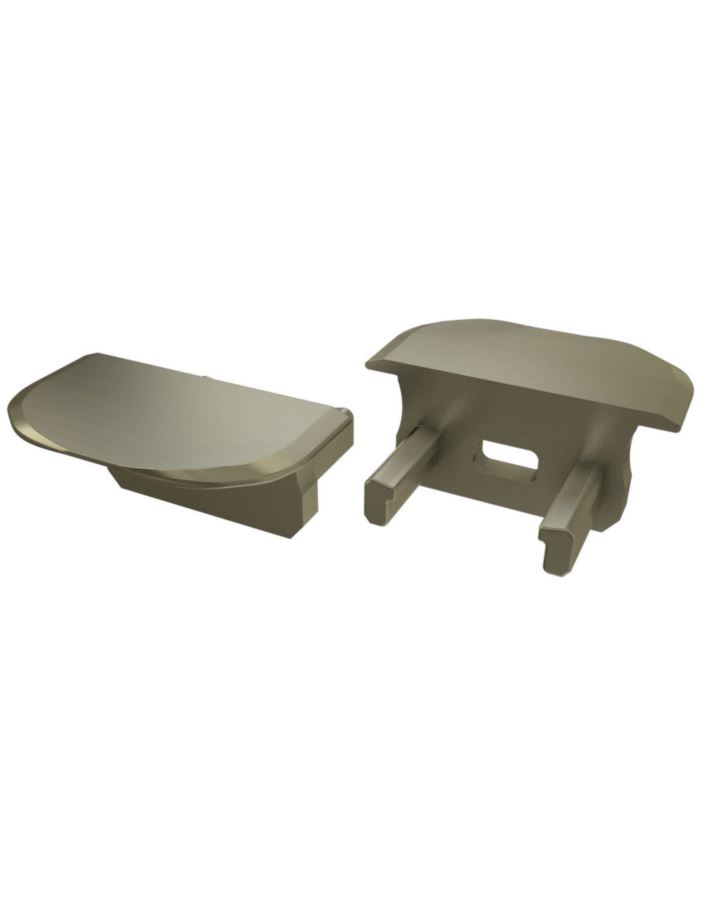 Zaślepka do profili LUMINES B inox okrągła