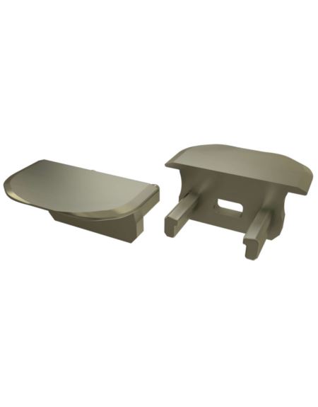 Zaślepka do profili LUMINES B inox okrągła