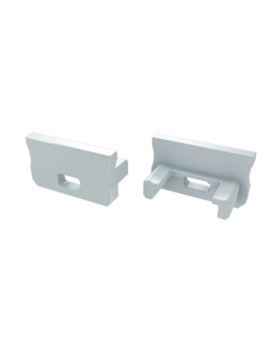 Zaślepka do profili LUMINES A biała z otworem