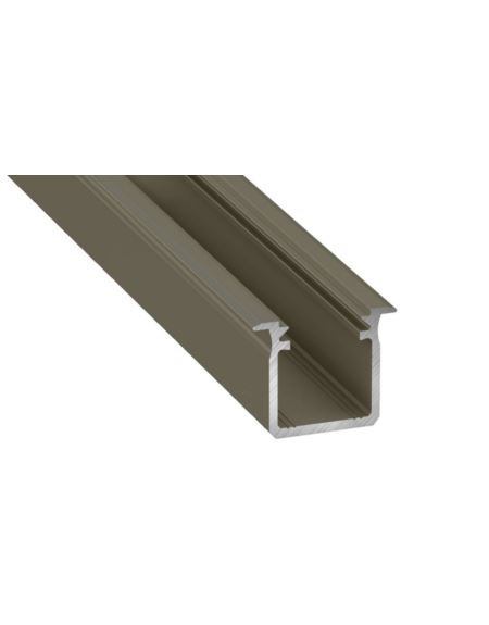 Profil LUMINES Typ G Wpuszczany 18mm inox anodowany 2,02m