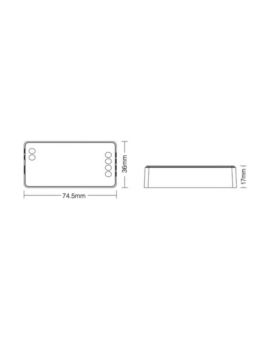 Kontroler Sterownik Taśm LED RGBW 12A