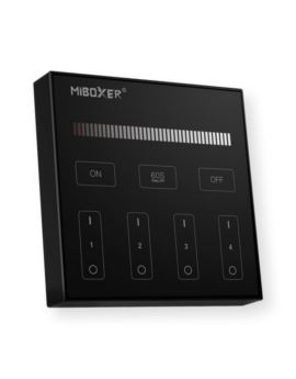 Panel Naścienny Magnetyczny 4-strefowy MONO CZARNY