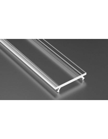 Klosz do profili LED BASIC v2 LUMINES transparentny 1m