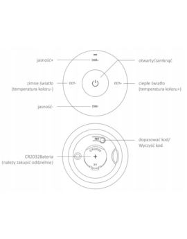 Pilot Panel Magnetyczny CCT 1-strefowy CZARNY