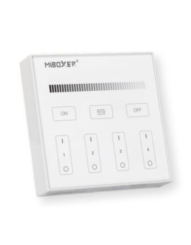 Panel Naścienny Magnetyczny 4-strefowy MONO BIAŁY