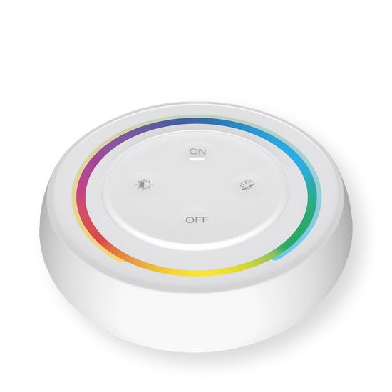 Magnetyczny pilot 1-strefowy RGB+CCT Biały