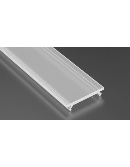 Klosz do profili LED BASIC v2 LUMINES PMMA Mrożony 2,02
