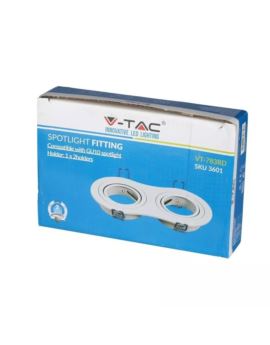 Oczko V-TAC SKU3601 VT-783RD-WH