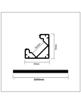 Profil V-TAC SKU3364 VT-8114W