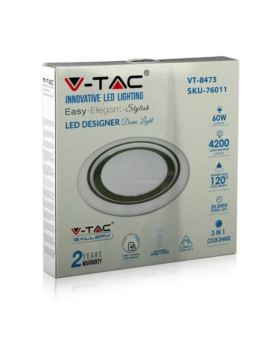 Plafon V-TAC SKU76011 VT-8473 2700K-6400K 60W 4200