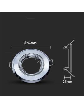 Oczko V-TAC SKU8938 VT-817-RD-W