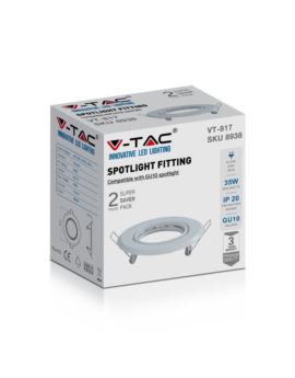 Oczko V-TAC SKU8938 VT-817-RD-W