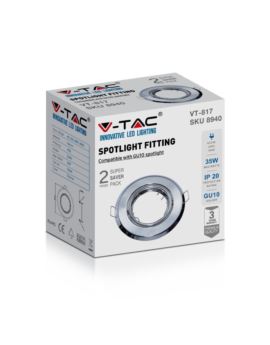 Oczko V-TAC SKU8940 VT-817-RD-CH