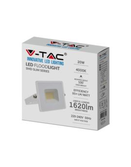 Projektor V-TAC SKU215950 VT-4021 4000K 20W 1620lm