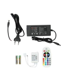 Zestaw V-TAC SKU212558 VT-5050 60 IP20-RGB Set RGB